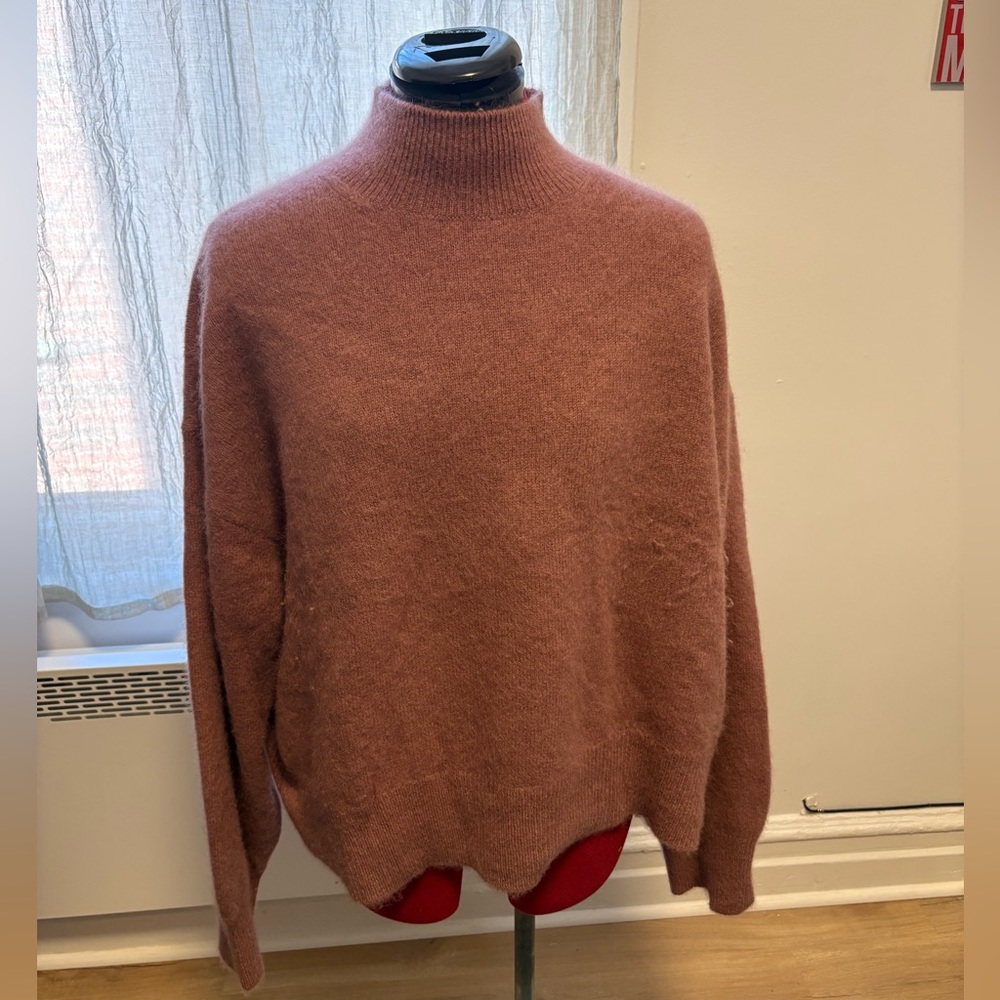 Babaton Pink Cashmere Sweater